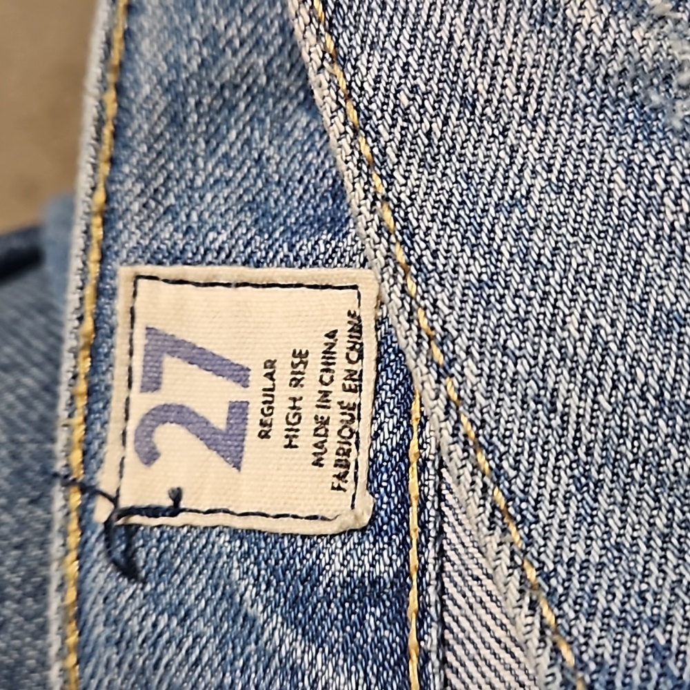 Free People/We The Free Distressed Jeans - Picture 12 of 13